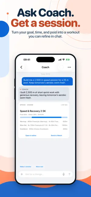 Swimio: Swim Coach & Tracker screenshot 3