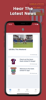 Gaels United FC screenshot 2