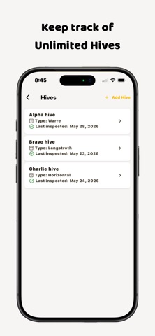 Queenright Beekeeping Logbook Screenshot 8 of 9