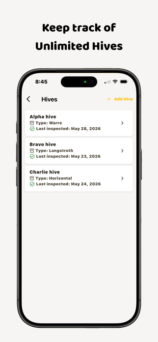 Queenright Beekeeping Logbook Screenshot 8 of 9