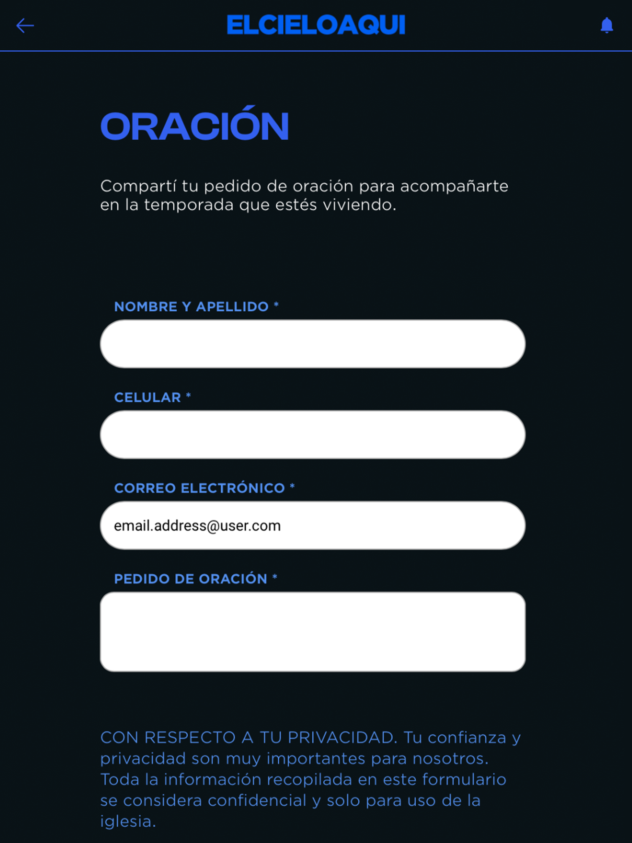 EL CIELO AQUÍ
