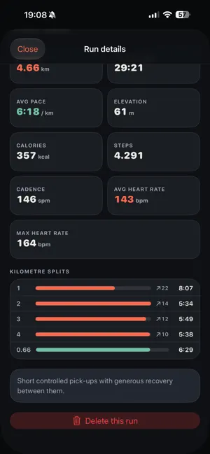 Plod: Calm Run Coach screenshot 4