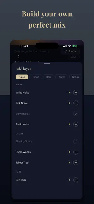 Drowse: Sleep & Focus Sounds screenshot 4