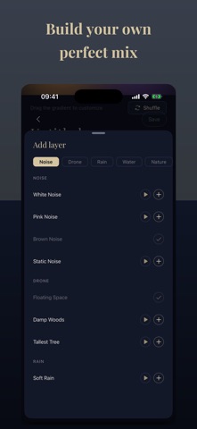 Drowse: Sleep & Focus Sounds Screenshot 4 of 4