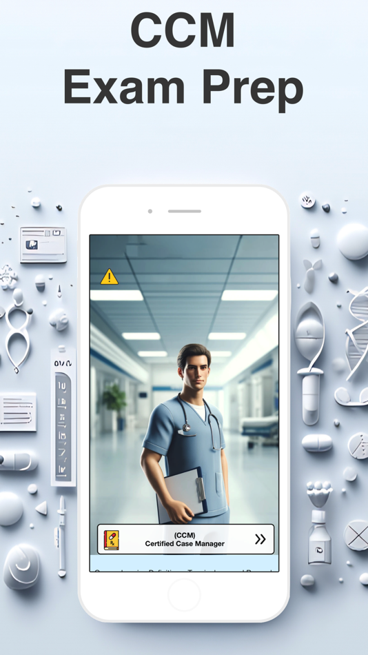 #1. CCM Case Manager Exam Prep (iOS) 由: Learn-Train Inc
