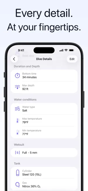 EveryDive - Scuba Logbook screenshot 2