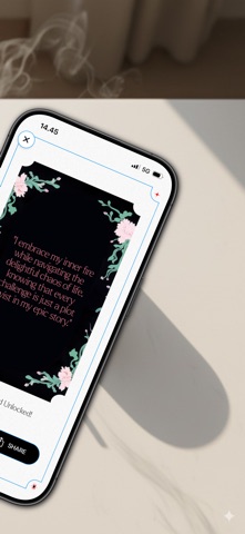 Flickerdeck Tarot & Reflection iPhone screenshot