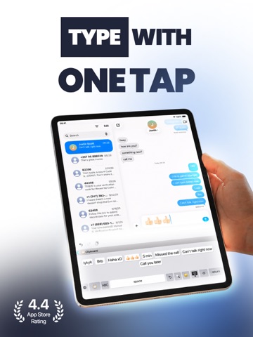 LazyBoard: Keyboard iPad screenshot