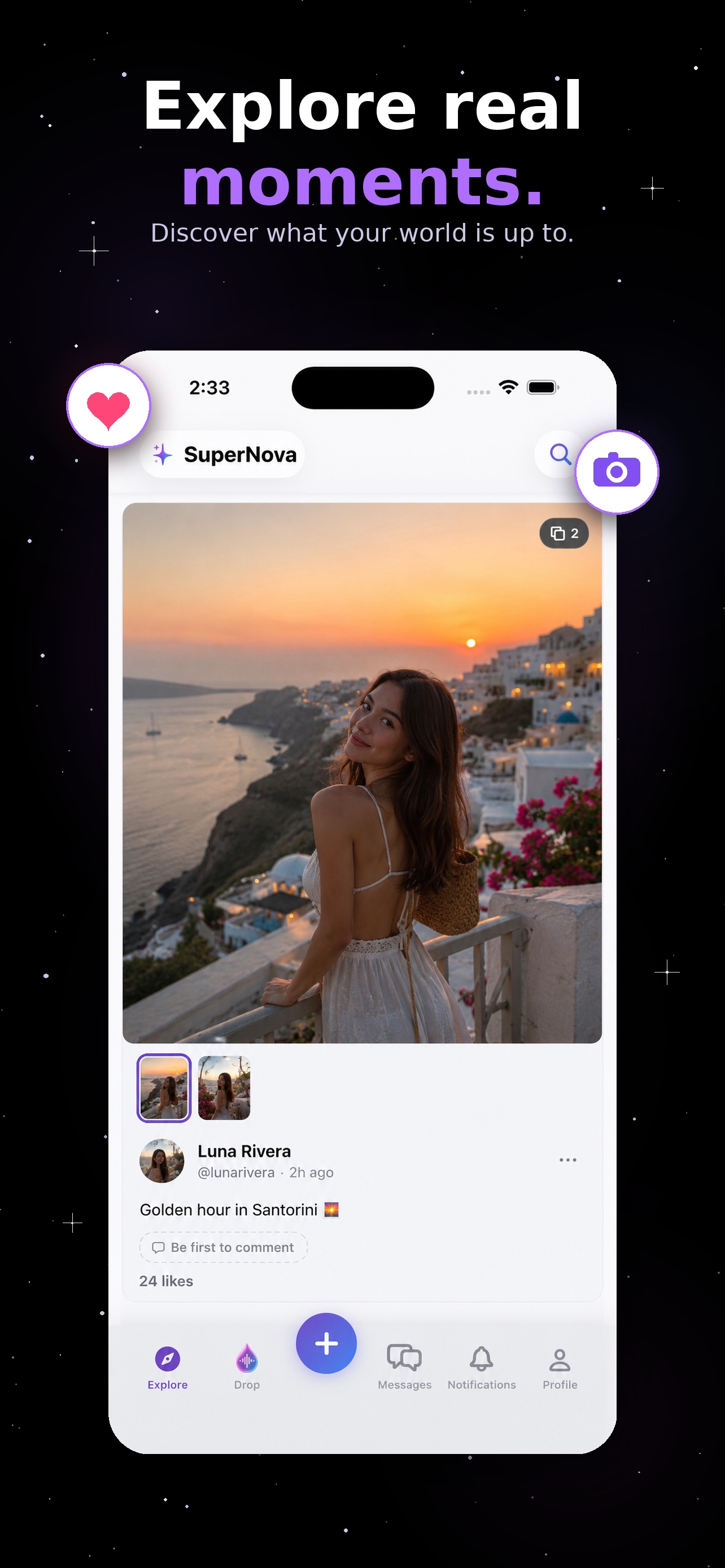 SuperNova: Talk, Don't Type