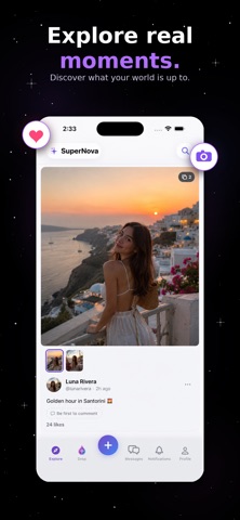 SuperNova: Talk, Don't Type iPhone screenshot