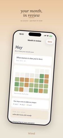 Wired: Gentle Habit Tracker Screenshot 6 of 6
