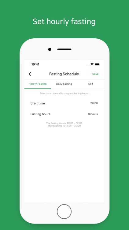 SimFast: Fasting Tracker
