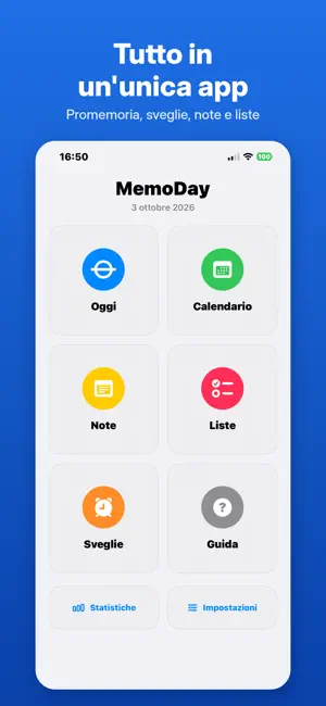 MemoDay: Promemoria e Sveglie screenshot 1