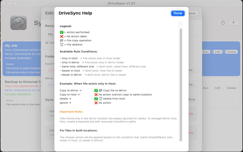 App screenshot