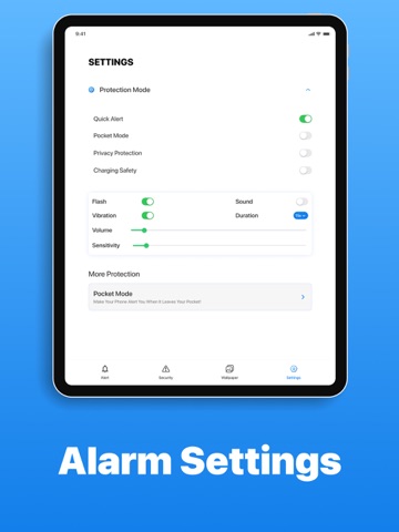 Hands Off My Phone: Alarm App iPad screenshot