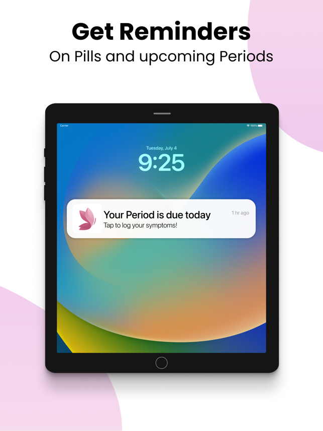 ‎Period Tracker & Cycle Syncing Screenshot
