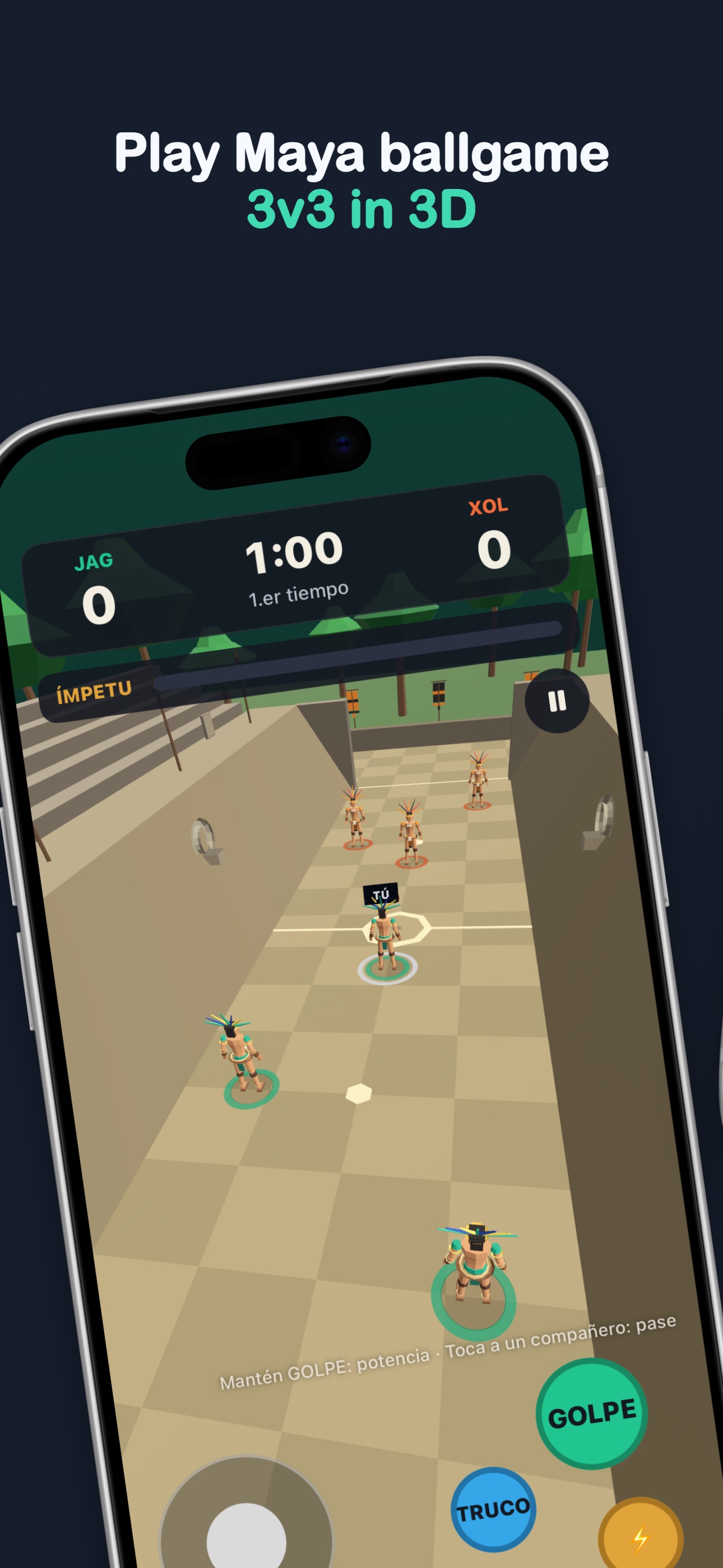 Screenshot 1 of Maya Ballgame 3D: Pokatok