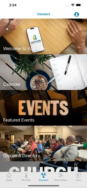 Crestview Church Waco screenshot 2