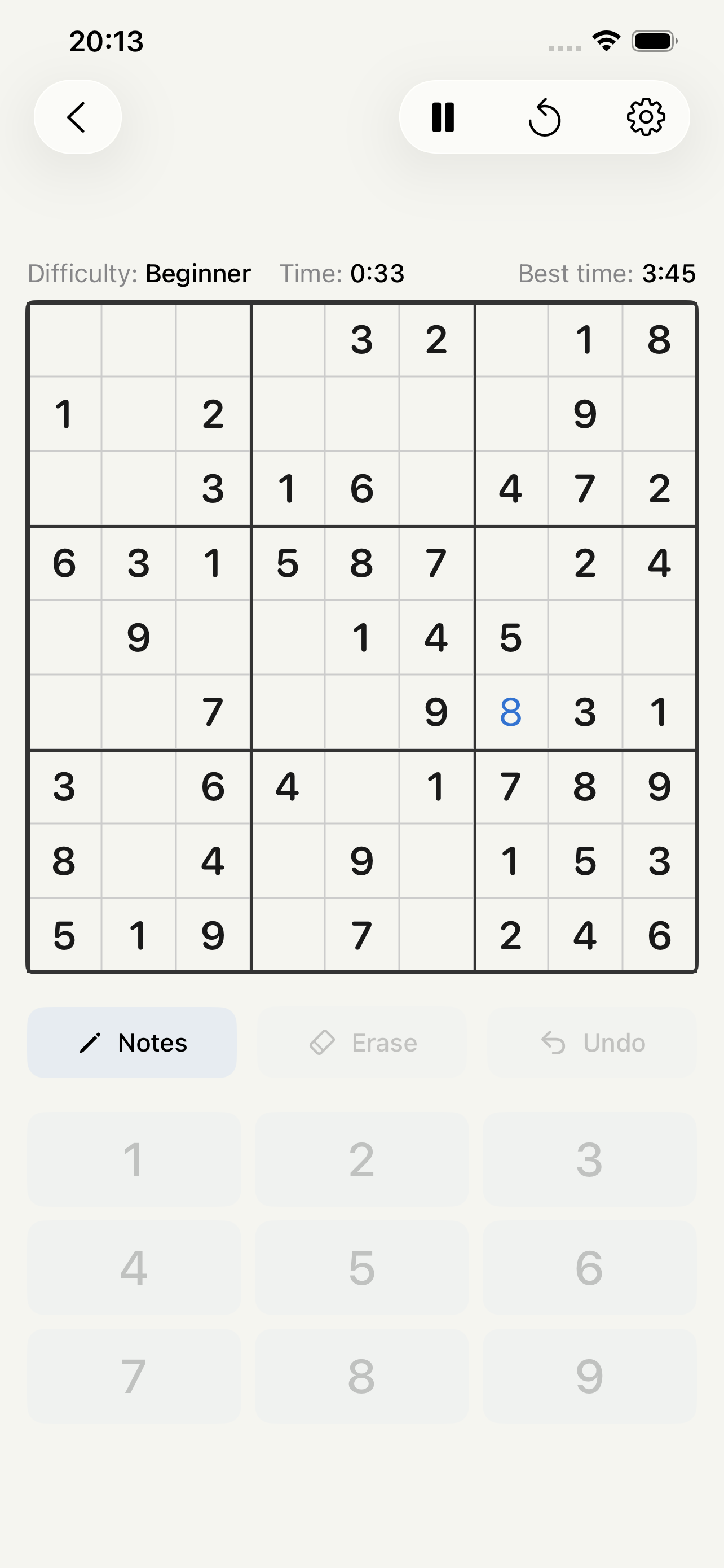 Clean Sudoku - Calm & Simple screenshot 4