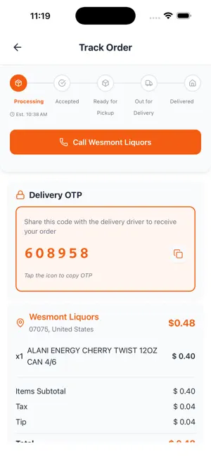 Sipstr screenshot 1