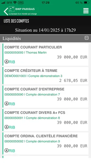 BNP Paribas Antilles-Guyane screenshot 2
