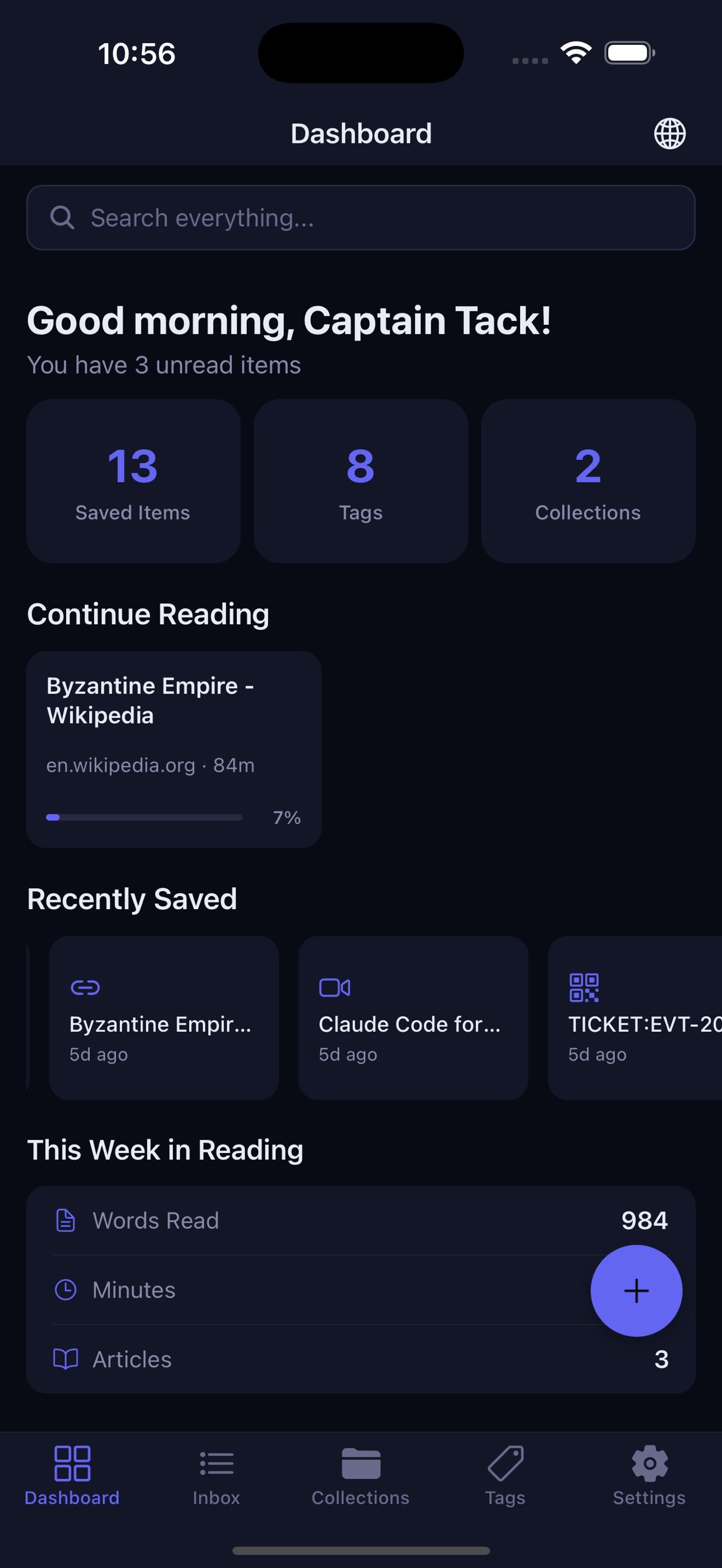 Screenshot 1 of Tack: Save Anything