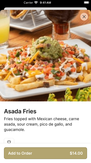 Mezcal Mexican Bar & Kitchen iPhone screenshot 3 - Food & Drink app