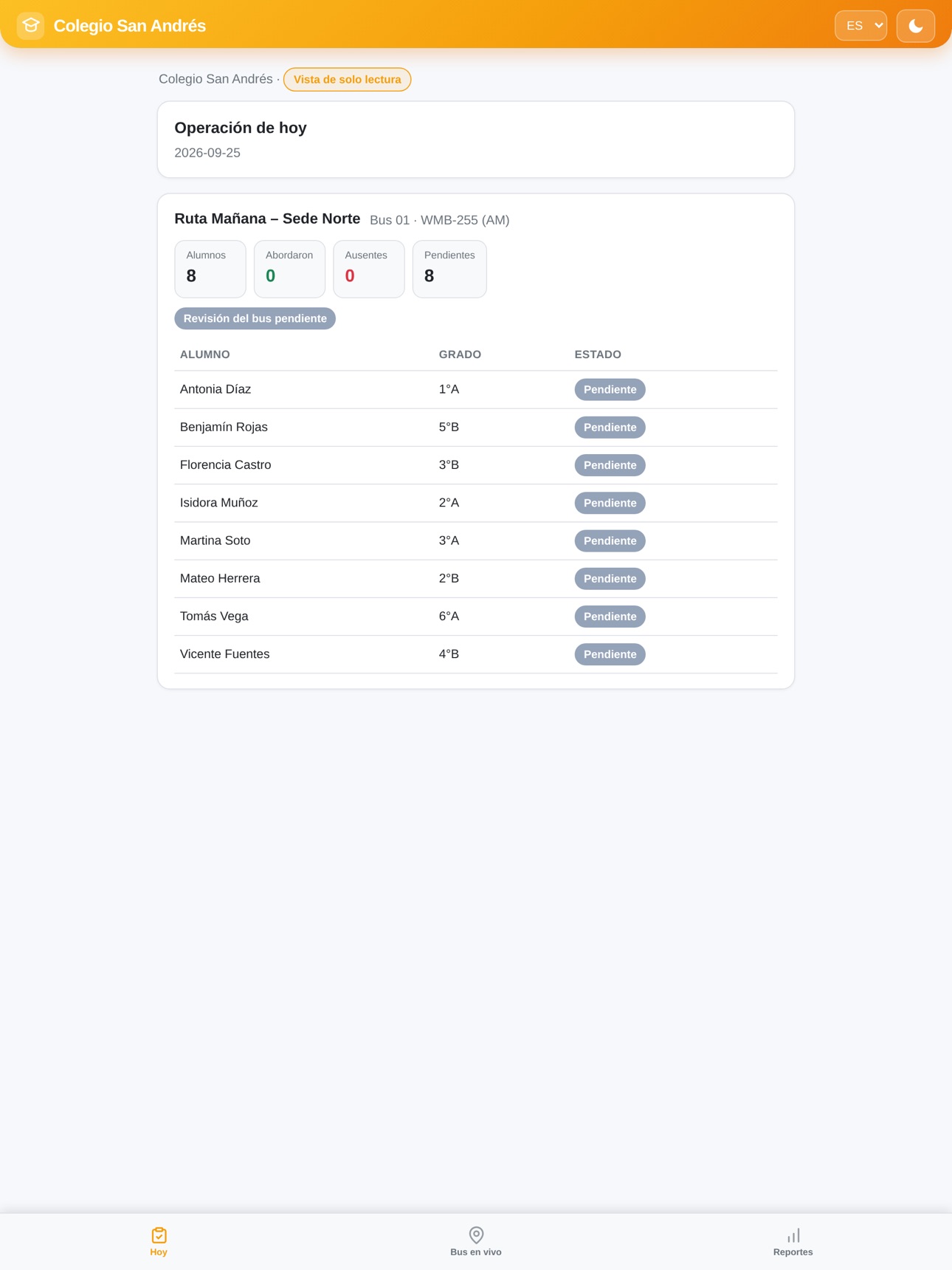Screenshot 3 of SchoolTrack Colegio