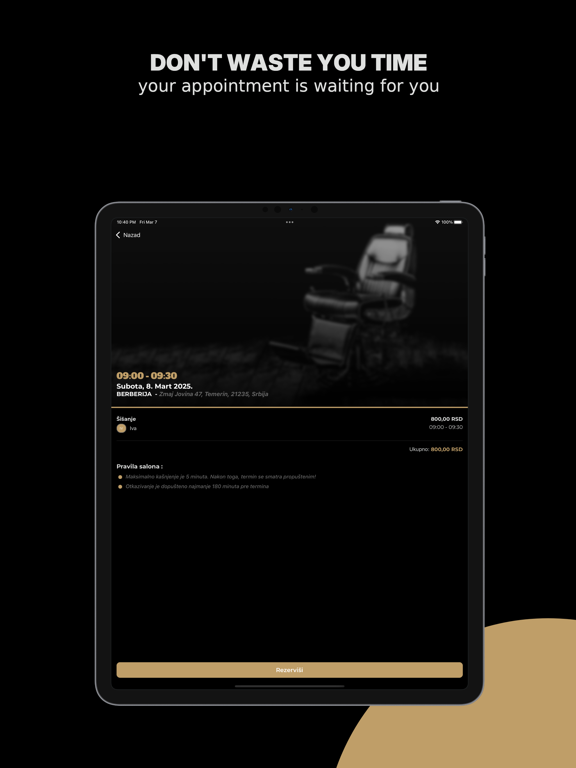BERBERIJA iPad screenshot 2 - Lifestyle app