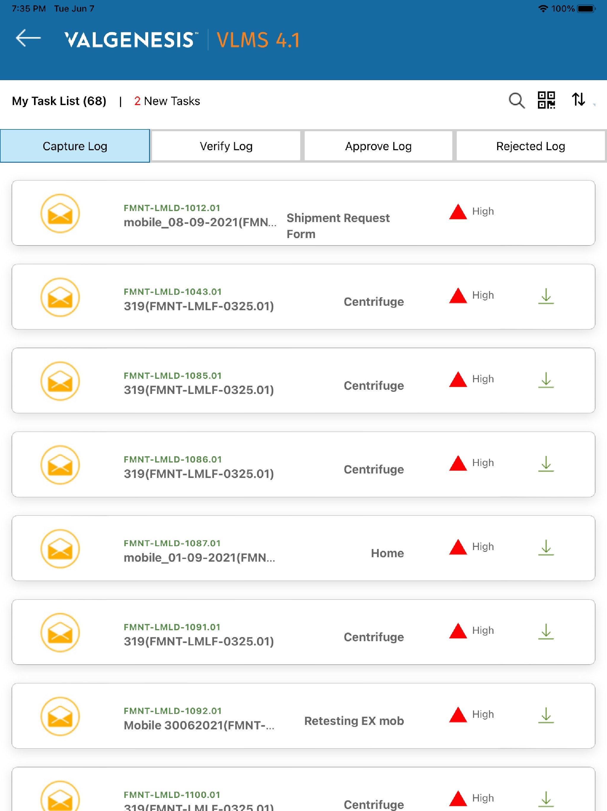 ValGenesis VLMS 4.1 SP1 PS19 screenshot 10