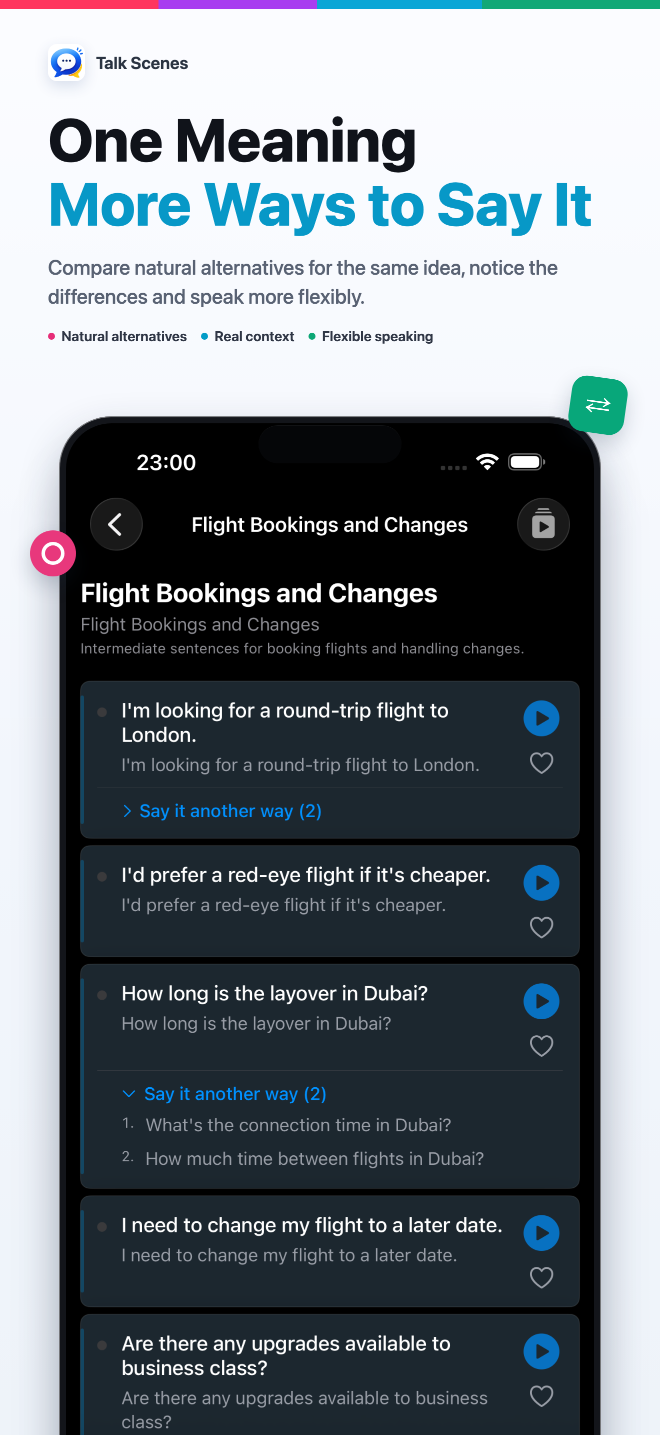 Talk Scenes: Speaking Practice screenshot 4