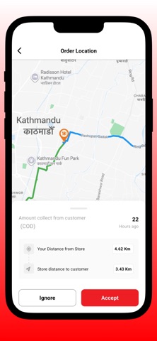Haadi Biryani Drive iPhone screenshot