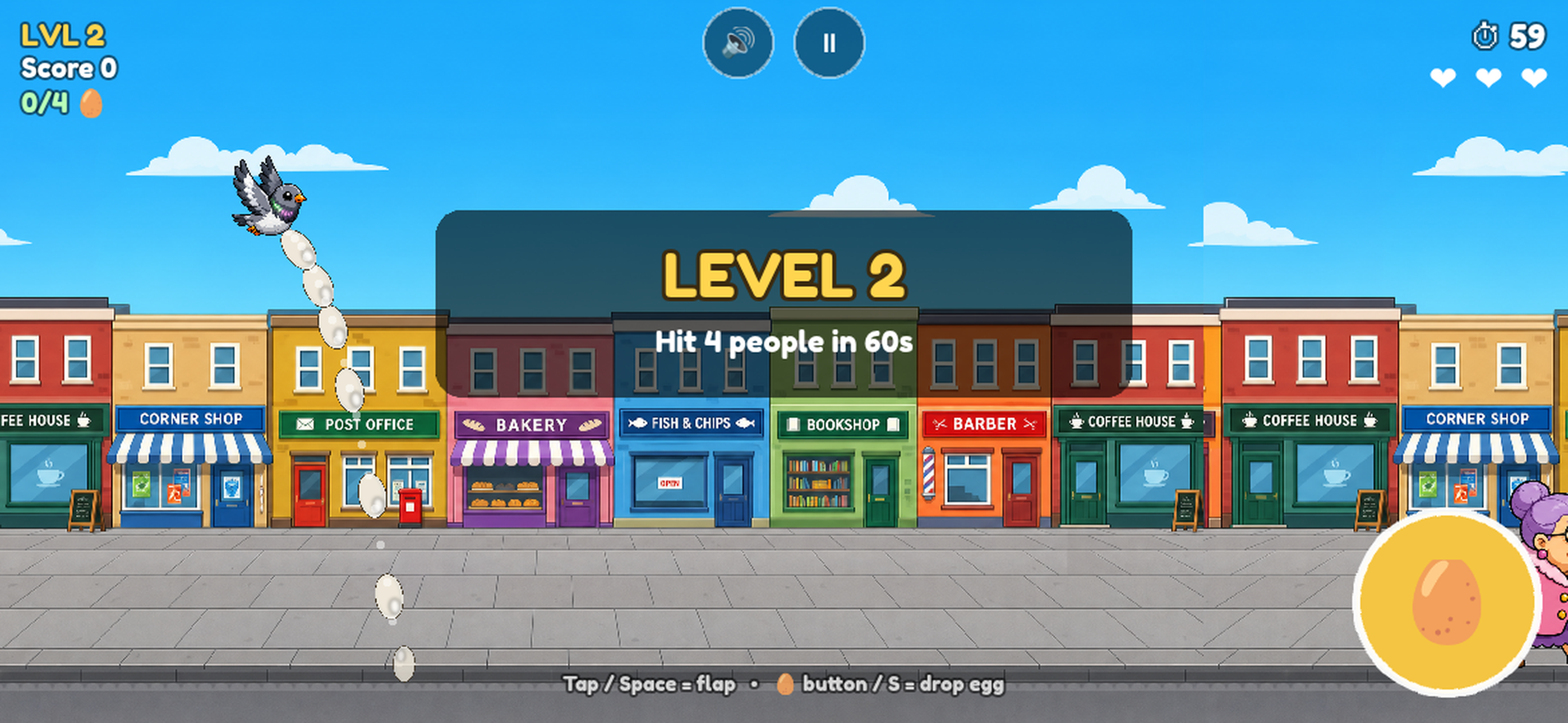 Eggy Birds screenshot 2