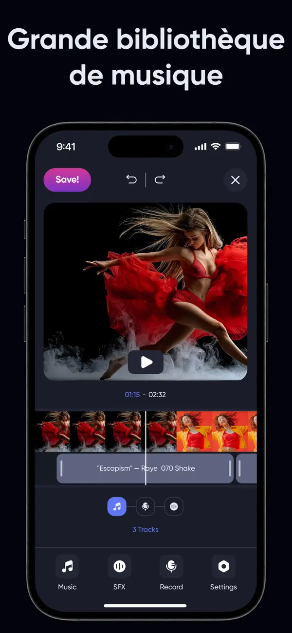 Screenshot #3 pour Ajouter de la musique à vidéo⁺