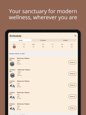 Jyai Wellness iPad screenshot