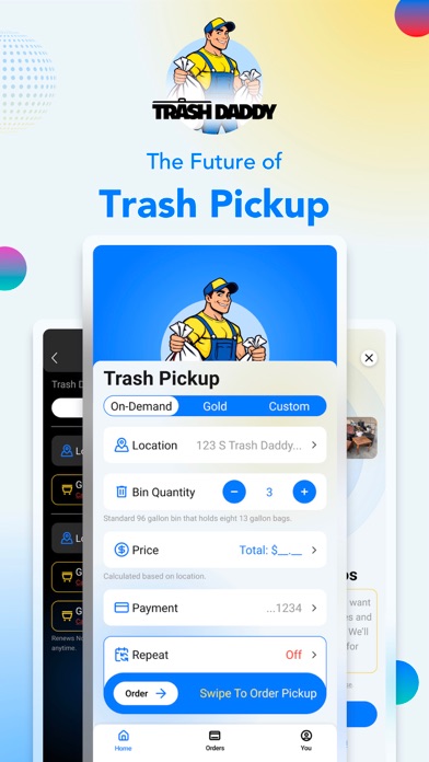 Trash Daddy iPhone screenshot 1 - Lifestyle app