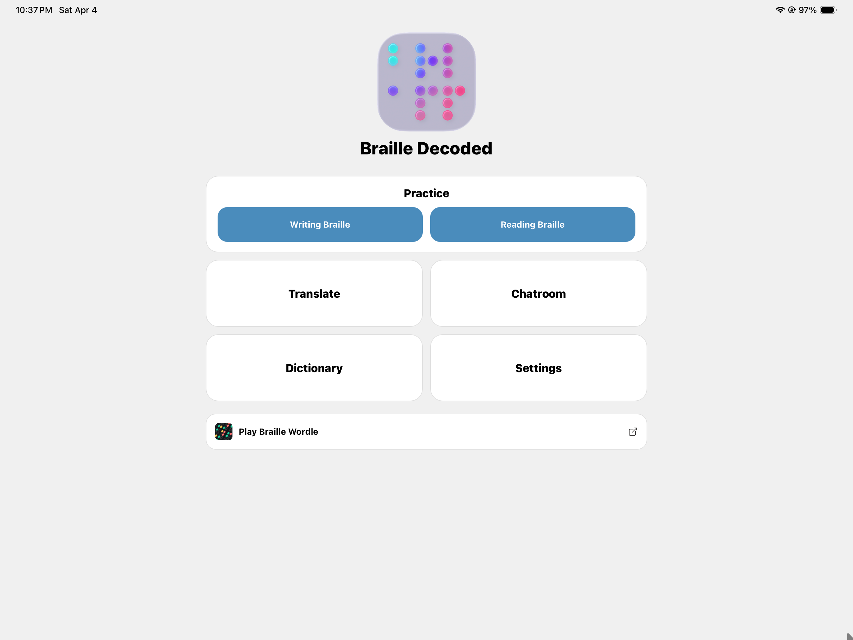 Braille Decoded