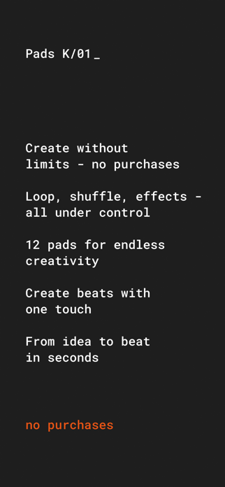 Pads K/01 Screenshot 1 of 6
