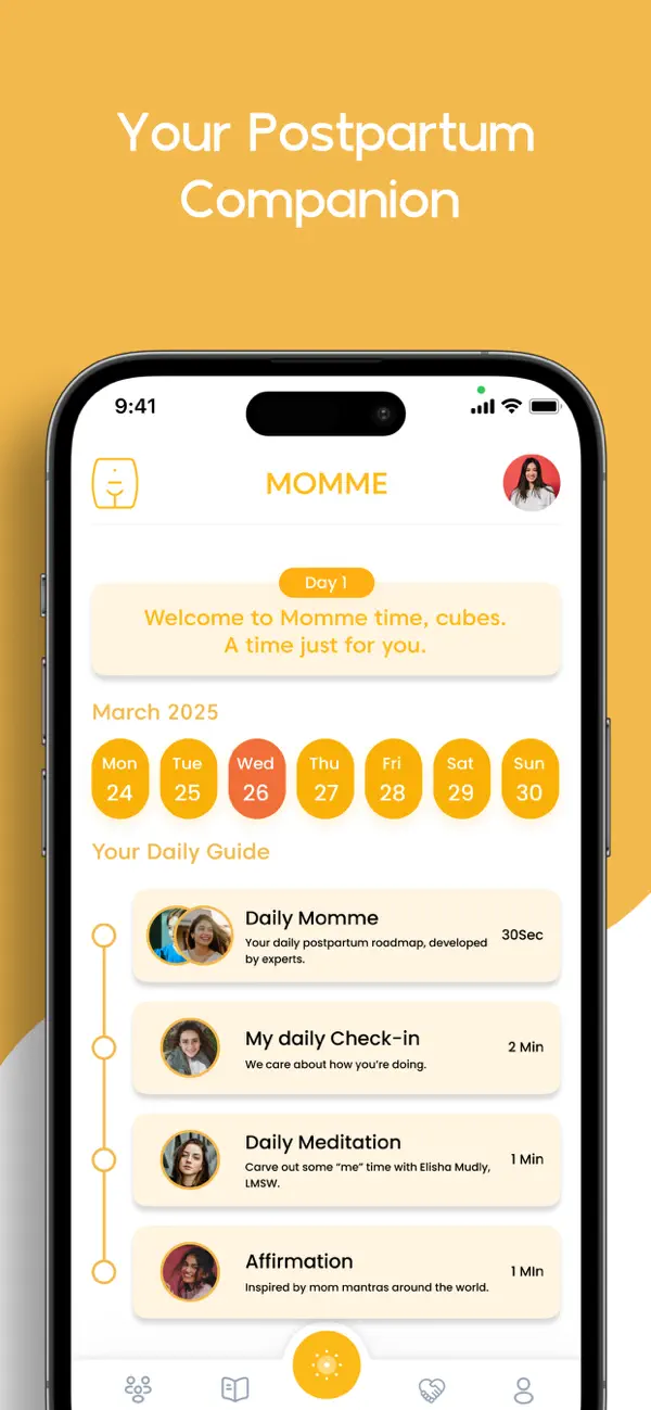 #1. Momme: Daily Postpartum Care (iOS) Von: Momme LLC
