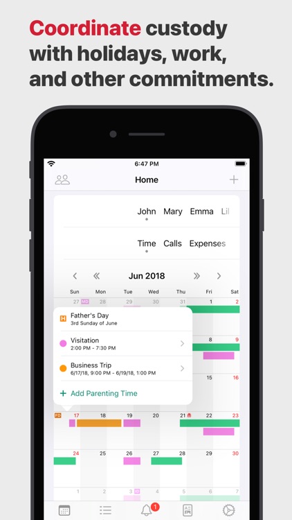 Alimentor 2: Custody Tracker