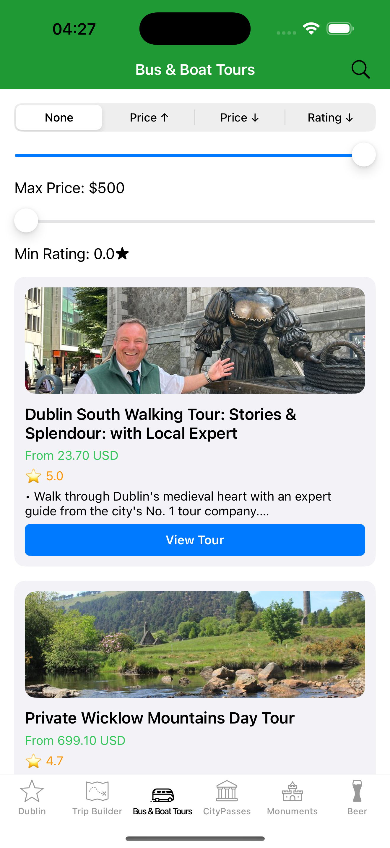 Dublin Sightseeing Buses screenshot 5
