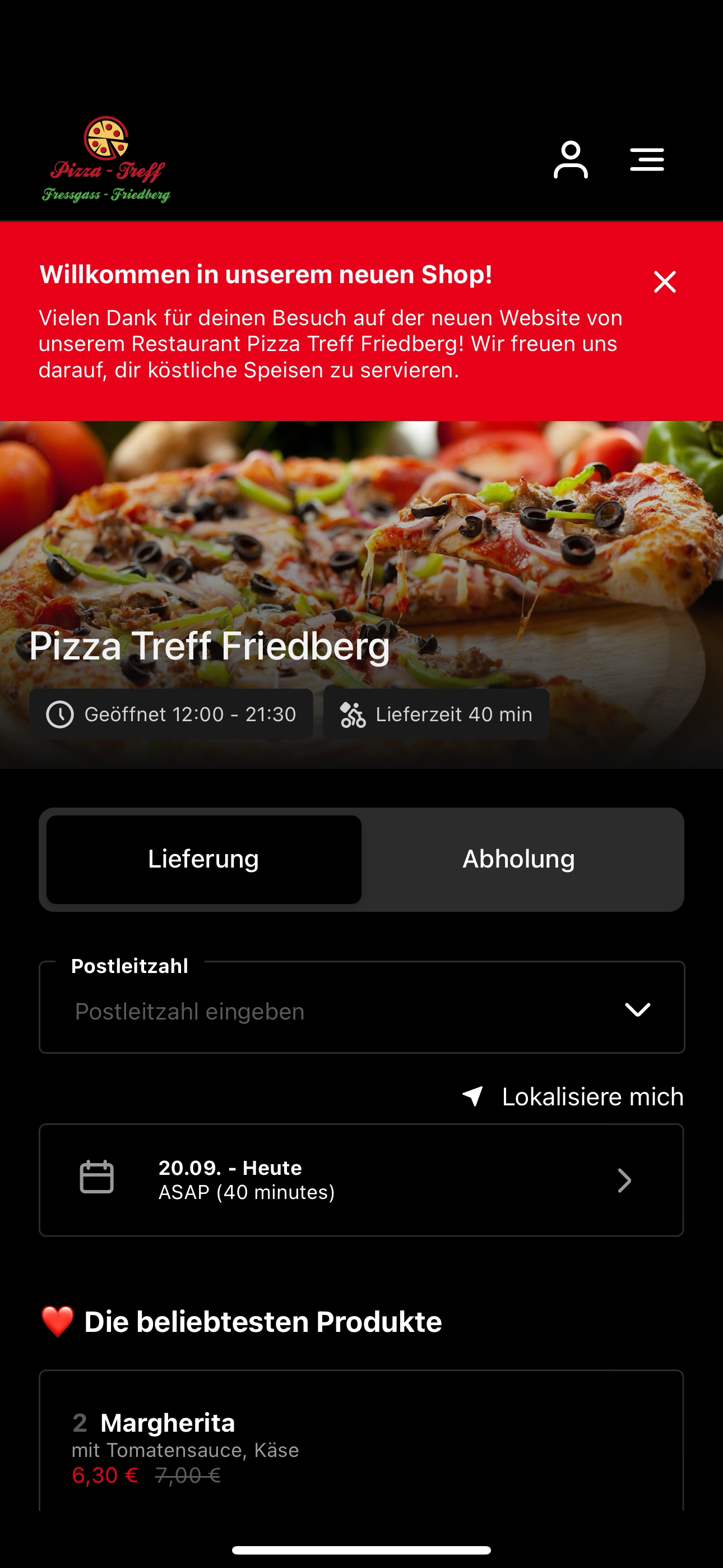 Pizza Treff Friedberg