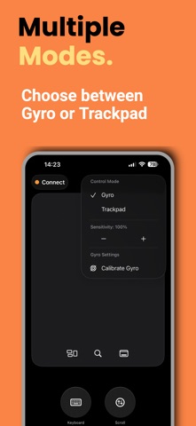 PhoneMouse – Wireless Mouse iPhone screenshot