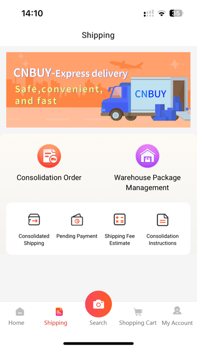 CNBUY! iPhone screenshot 3