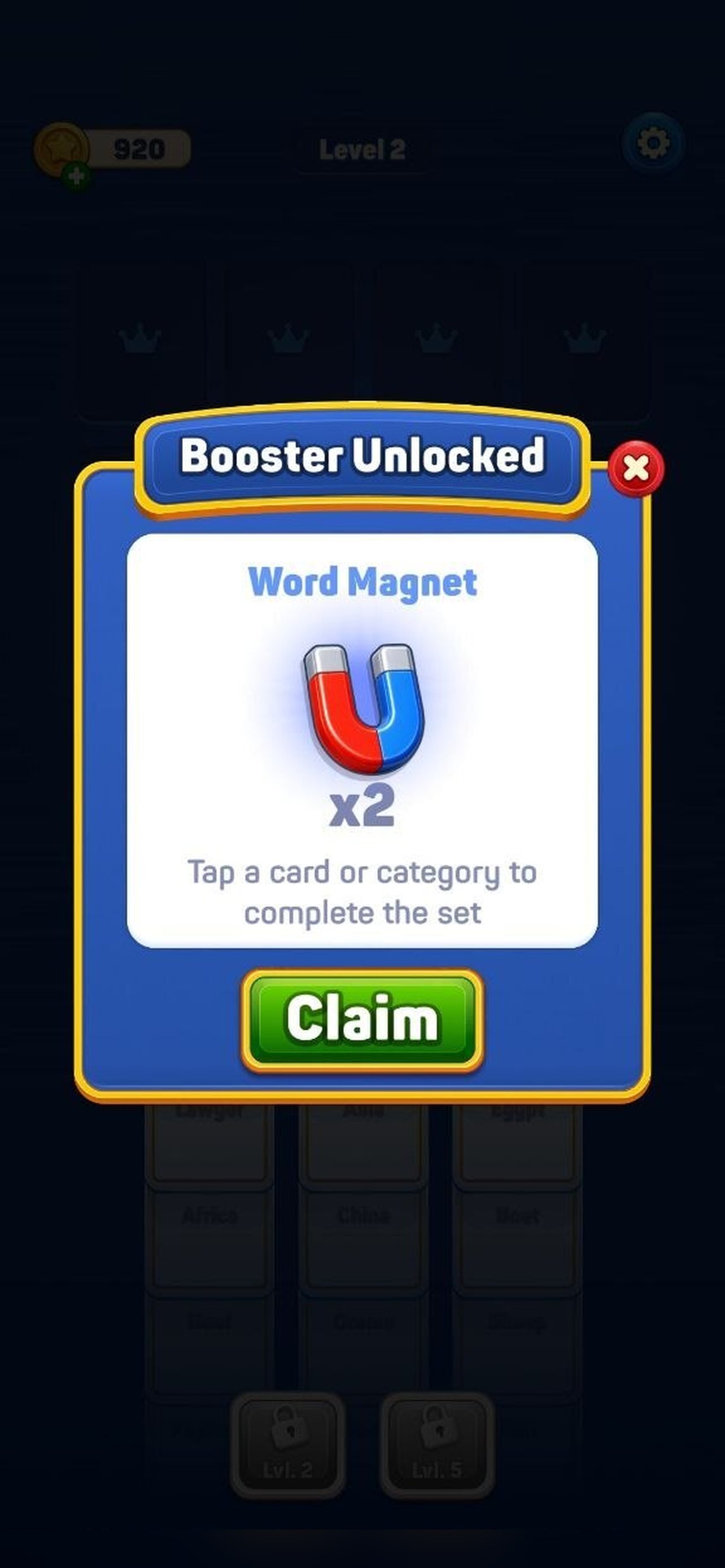 Word Treasury Auto Sort Puzzle screenshot 5