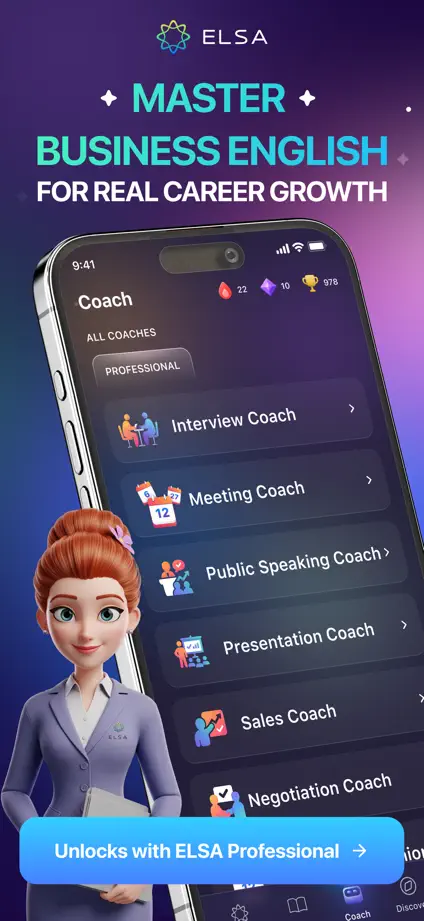 ELSA Speak, App Store screenshot 1