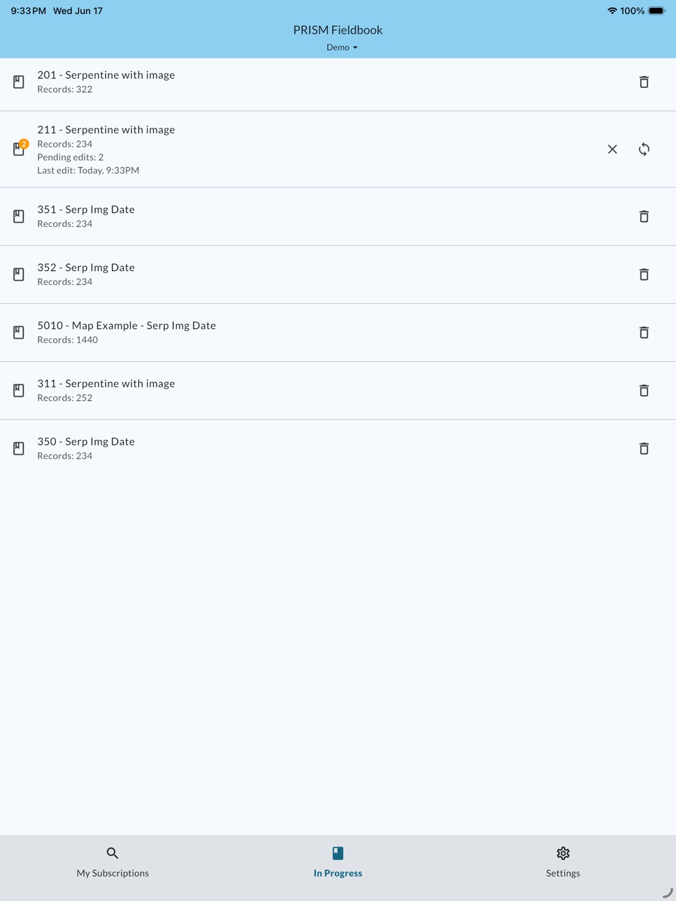 iPad screenshot