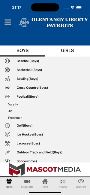 Olentangy Patriots Athletics screenshot 4