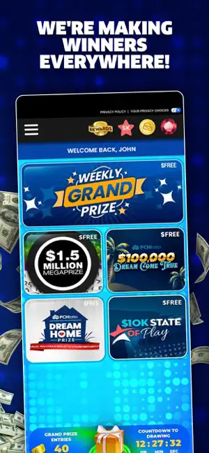 PCH Lotto - Real Cash Jackpots screenshot 5