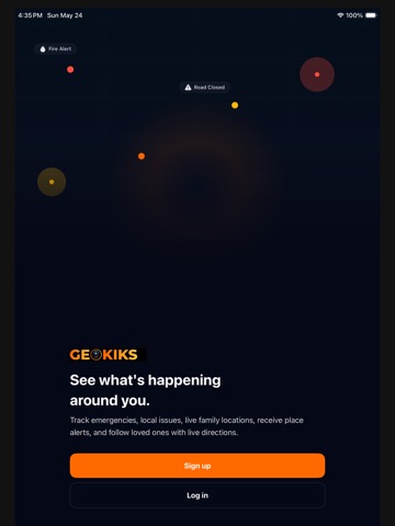 GeoKiks iPad screenshot
